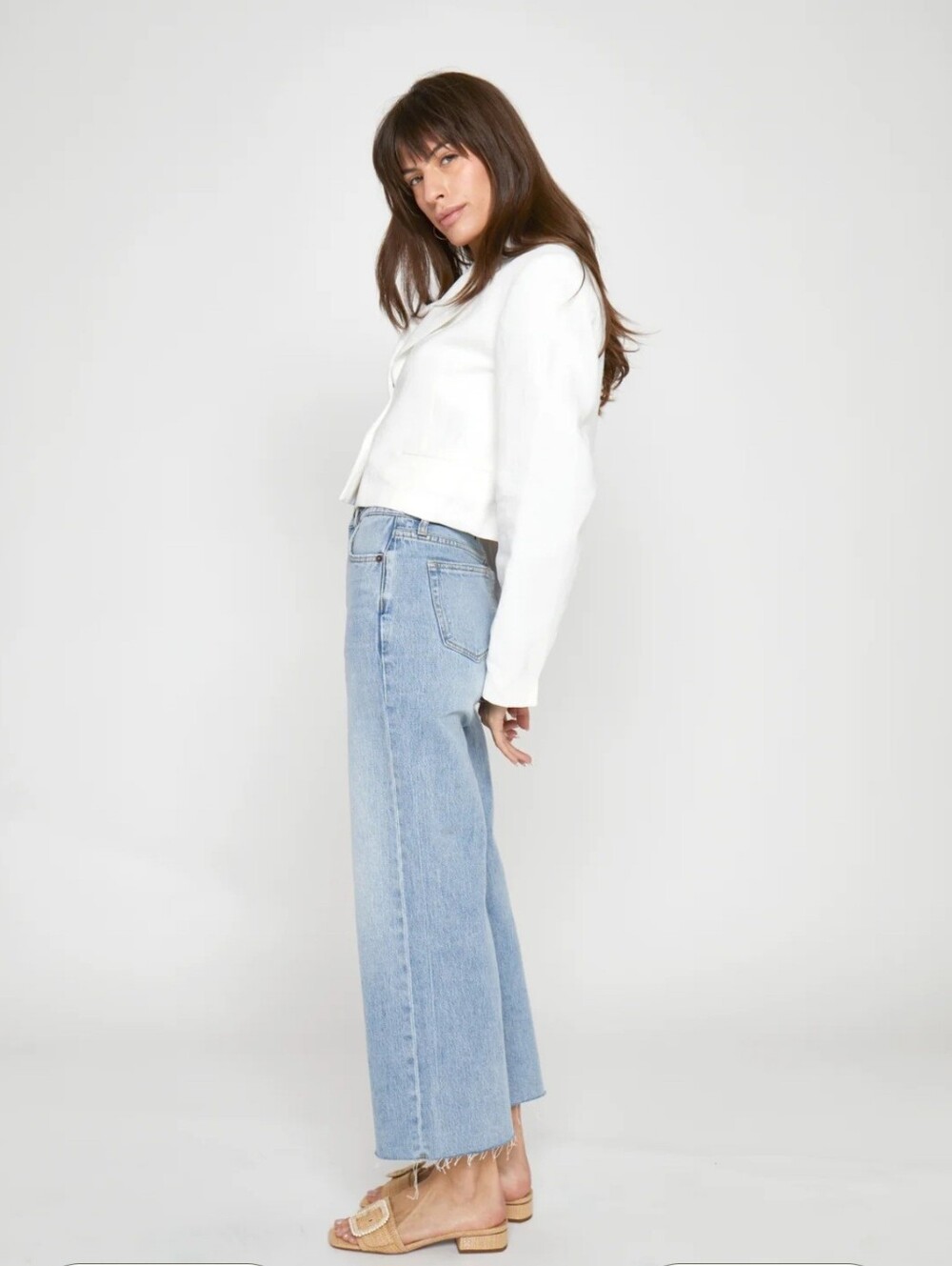 Oliver Logan Aberdeen Wide Leg Women's Jeans Size 28 - Picture 2 of 7